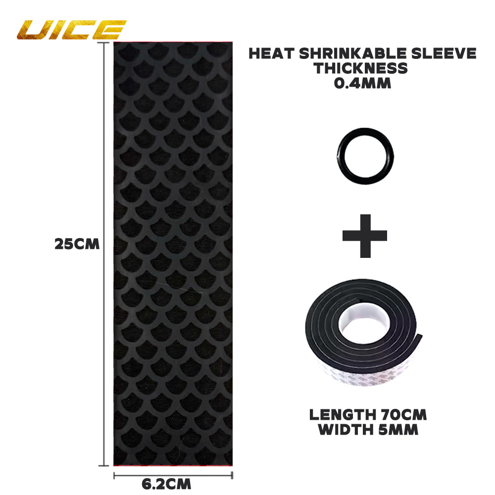 Hockey Grip Tape Warmtekrimpbare Buis Ijshockey Stick Grips Antislip Hengel Training BadmintonHockey Apparatuur Accessoires: Licht Geel