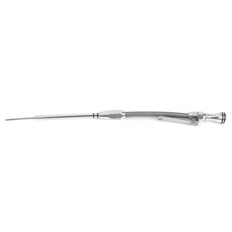 Car engine Stainless Steel Flexible Oil Dipstick Fit for Chevy SB Engines 265 283 327 350 383 400 Engines Car Accessories