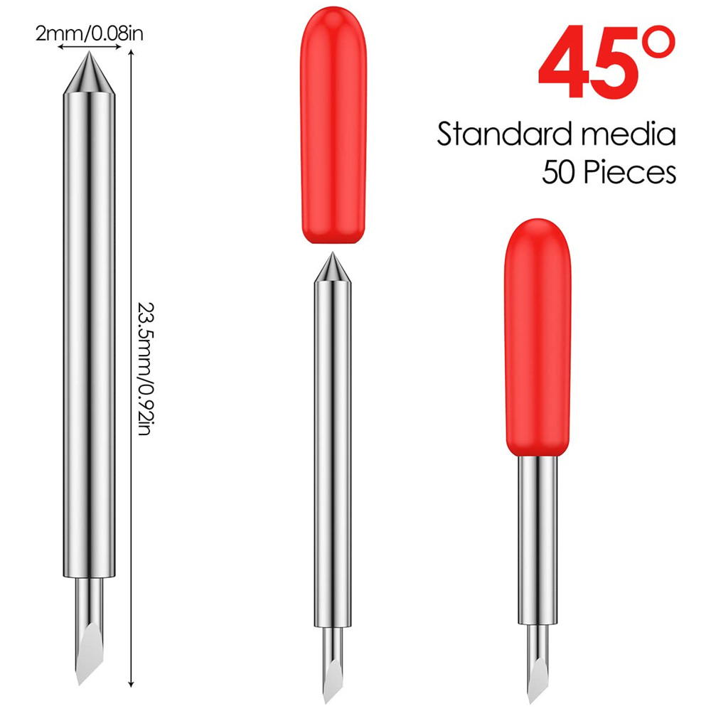 Cuchillas de repuesto de 30/45/60 grados para Plotter Roland, cuchillas de corte para herramientas eléctricas, Plotter de corte
