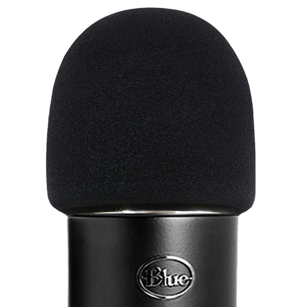 Shelkee Foam Microfoon Voorruit Voor Blauw Yeti ,Yeti Pro Condensator Microfoons-Als Een Pop Filter Voor De Microfoons