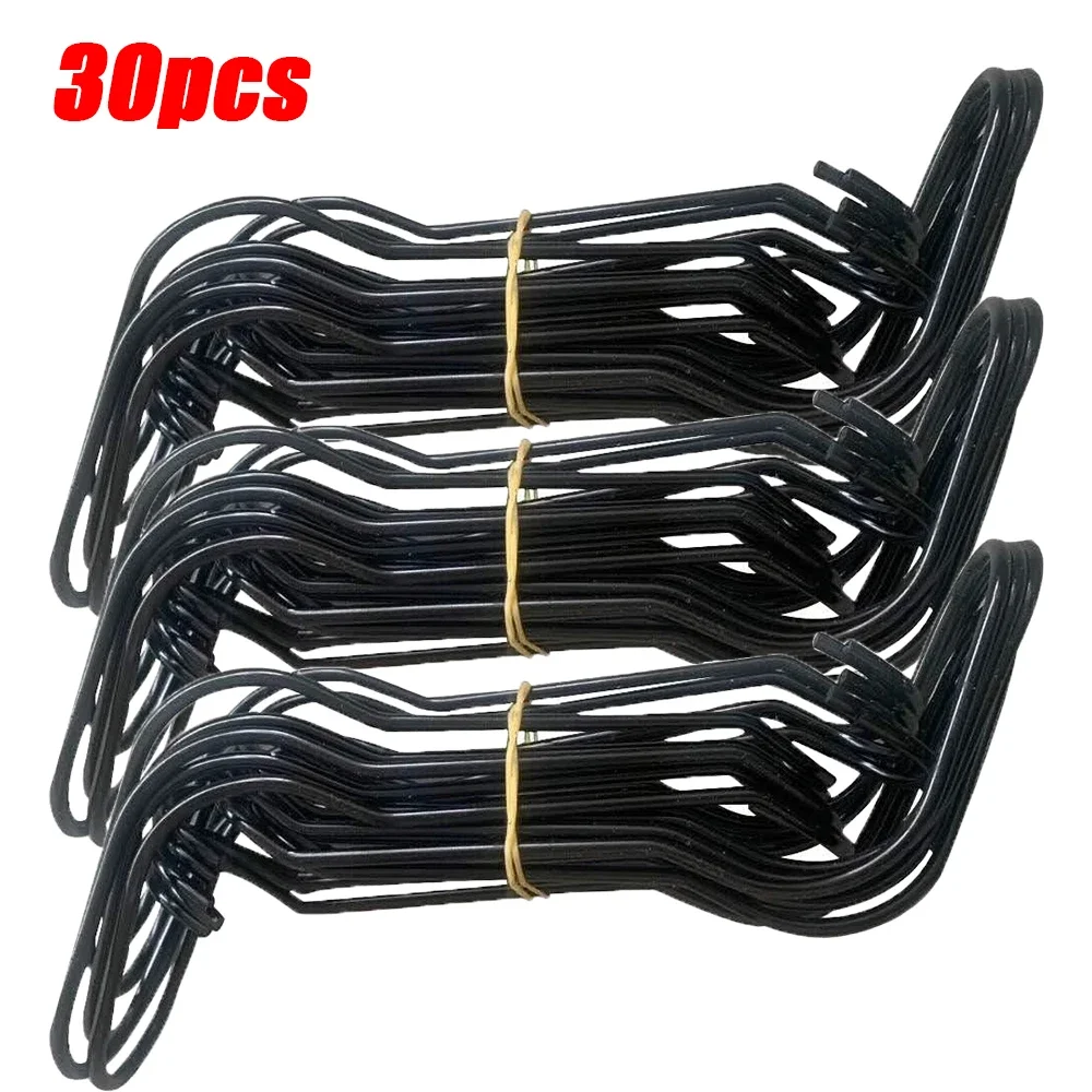 Garden Trellis Clips Metal Plant Vine Stakes Connectors Climbing Frame Buckles for Tomato Cucumber Eggplant Vegetable Support: S / Gold