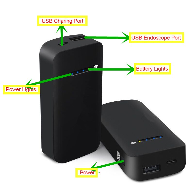 Trådløs wifi boks til android usb endoskop kamera usb slange inspektion kamera support ios android pc wifi endoskop