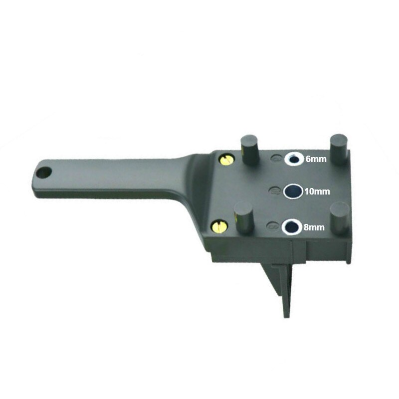 Plantilla pasador de carpintería de 6, 8, 10mm, taladro de madera, plantilla de agujero de bolsillo portátil, taladro de sierra, herramientas guía para carpintería