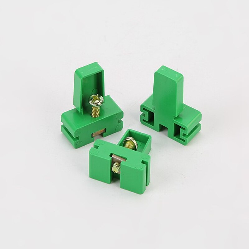 3pcs JF5 terminal terminal fastener high and low rail line fastener guide rail JH1 fastener G type guide rail plug