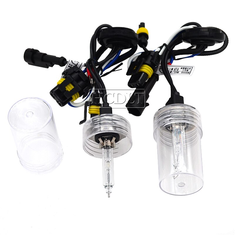 HCDLT HID Xenon Bulb 12V 35W HeartRay D2H 9012 Car Headlight Xenon H1 H11 HB3 HB4 H7 HID Replacement Bulb Lamp 4500K 5500K 6500K