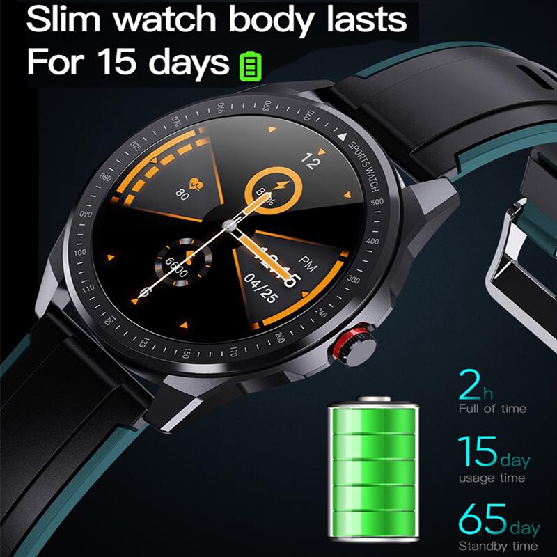 Robotsky SN88 Smartwatch - Bluetooth 5.0 Call, Fitness Tracker, Heart Rate Monitor, 1.28" Touchscreen