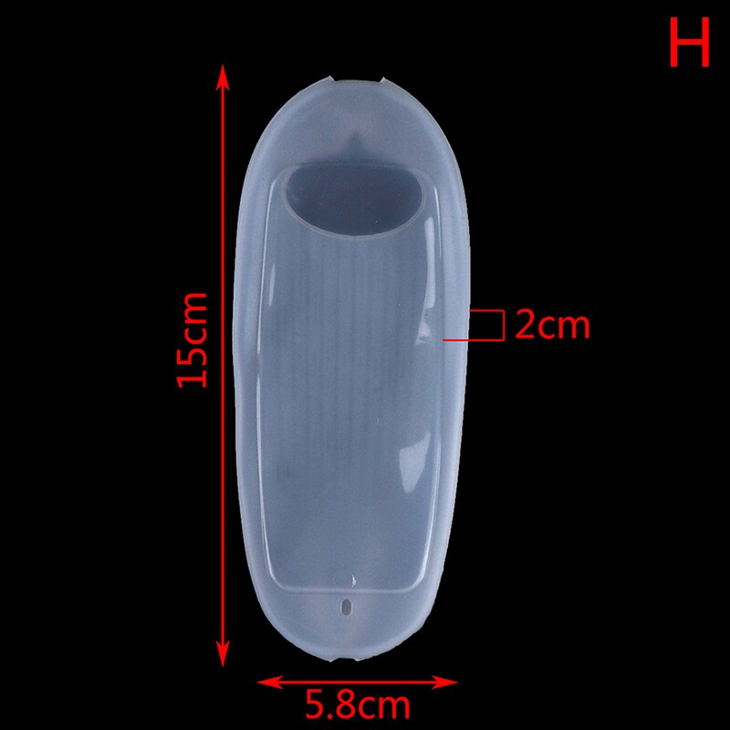 transparent Staub Schützen Schutz Lagerung Tasche Tragbare Silikon Luft Kondition Kontrolle fallen TV Fernbedienung Abdeckung: H
