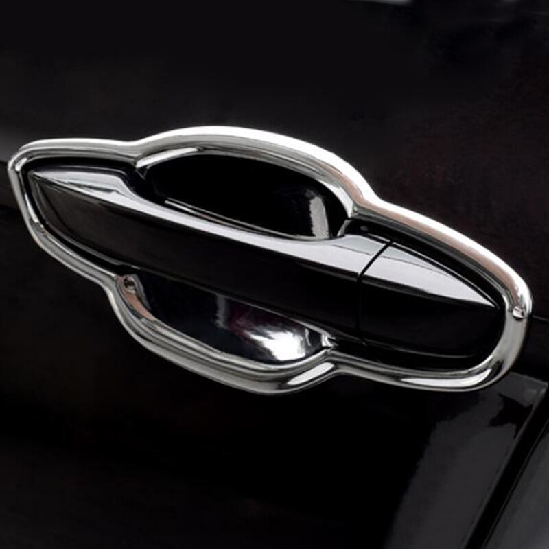 Poignées de porte extérieur chromées pour VW Volkswagen Passat B8 Sedan Wagon – , avec cadre, garniture de voiture