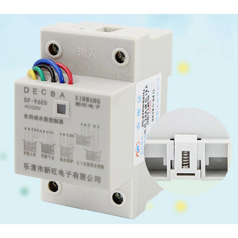 DF-96ED Automatic Water Level Controller 10A 220V Detection Sensor With 3 Probes qyh