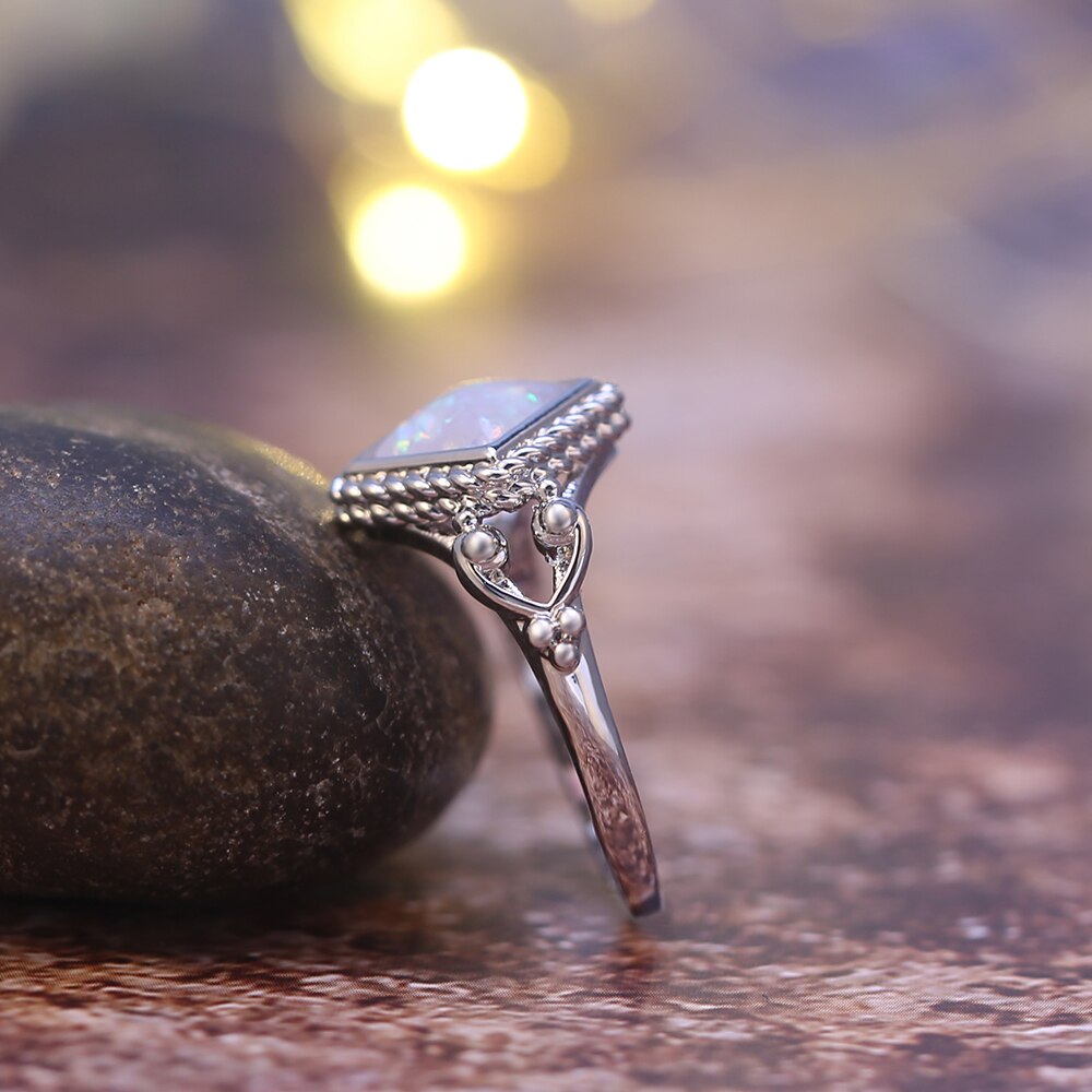 TEAMER Onregelmatige Swirl Doolhof Ring Roestvrij Staal Verstelbare Geometrische Onregelmatige Spiraal Open Vinger Ringen Overdreven Punk Sieraden Voor Vrouwen Meisjes (Stijl 3 -Zilver, Verstelbaar