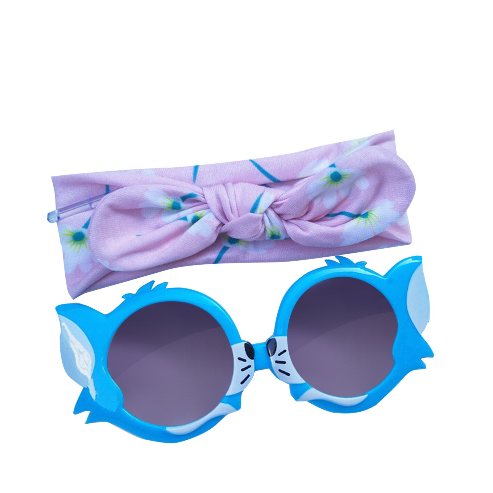 Kinderen Zonnebril Baby 'S Beach Zonnebril Cartoon Leuke Kat Ultraviolet-Proof Gemak Bril Lenzenvloeistof Kids Accessoires