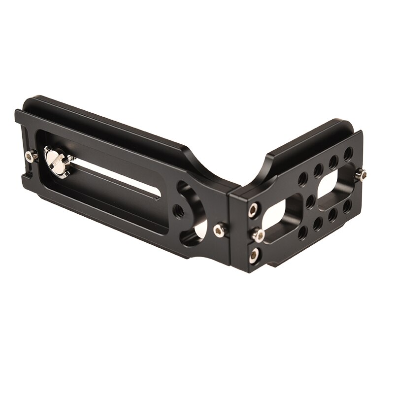 VLOGMAGIC-placa Universal de liberación rápida con forma de soporte en L y doble cola de milano tipo Arca para cámaras DSLR sin espejo