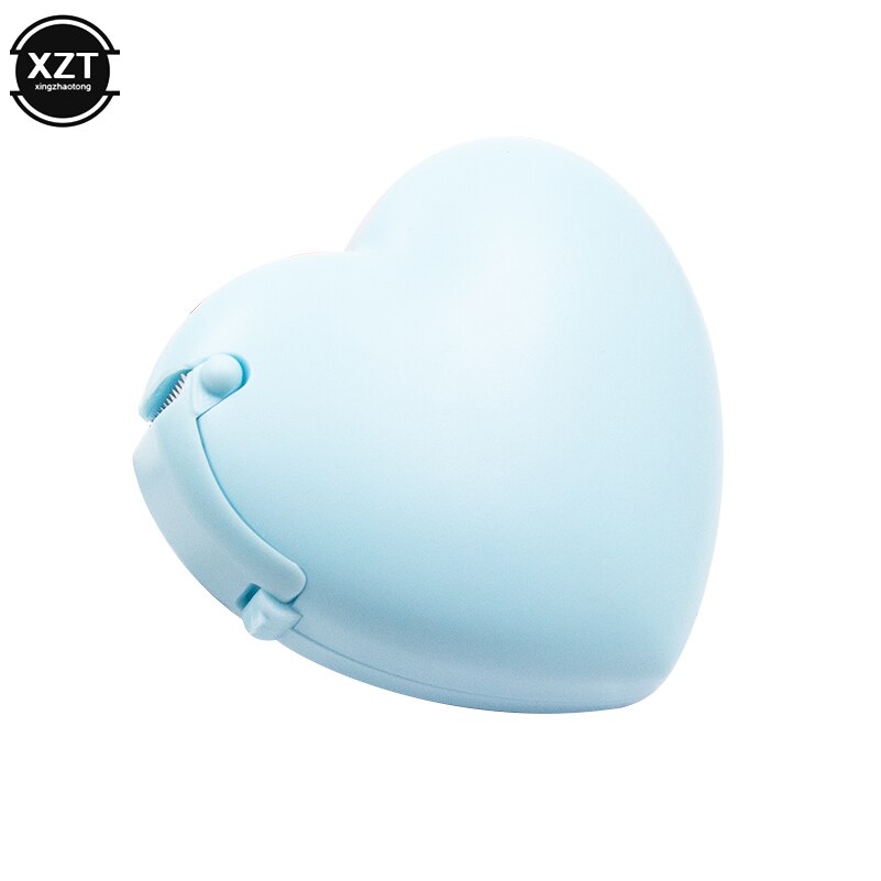 Candy Color Masking Tape Cutter of Love Heart/Donut Shape Washi Tape Cutter Office Tape Dispenser School Supply: Dark Khaki