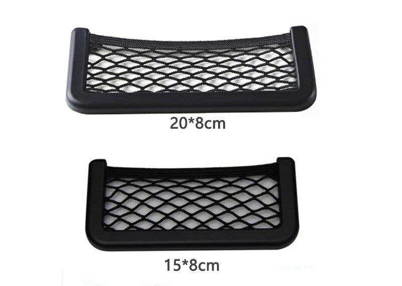 Voor toyota rav 4 -  autostoel rugleuning opbergnet tas telefoonhouder autostoel mesh organizer zakken kofferbaknet accessoires