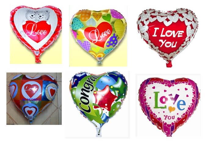 18 inch kleurrijke hart folie mylar helium Ballonnen voor Wedding Party Verjaardag Decoratie lover