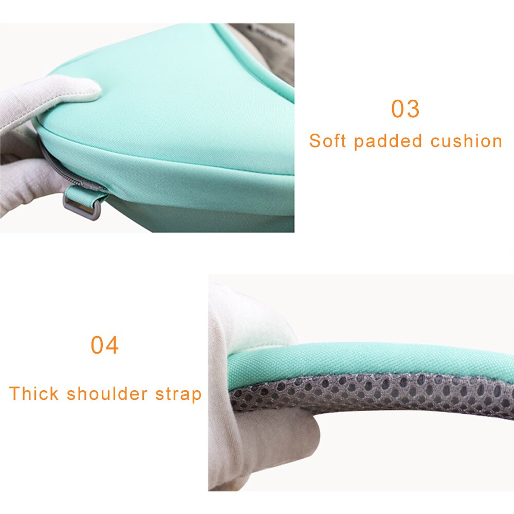 RYLOOBABY Sling | Sling | Neutral colours | Nursing blanket | Soft baby carrier | Postpartum belt | Fully adjustable (neutral grey