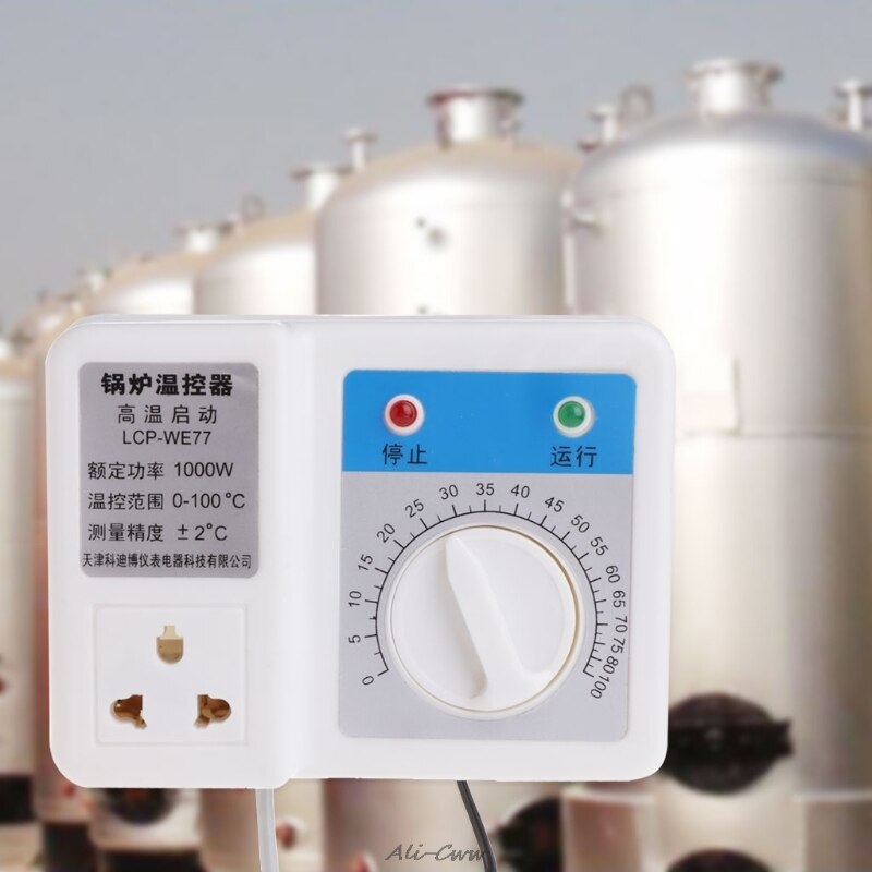 220v 1000w kjele termostatregulator sirkulasjonspumpe temperaturregulator