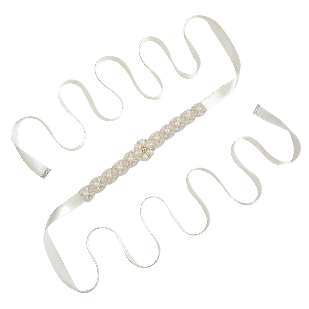 ZMS155 argent strass ceinture de mariage robe de mariage ceinture ceinture de mariée demoiselle d'honneur ceinture ceinture pour robe de soirée diamant ceinture: off-white