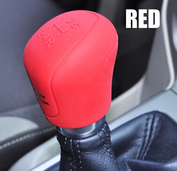 Housse en Silicone pour Ford Focus 2 3 MK2 MK3 Fiesta, frein à main et pommeau de changement de vitesse, , , , , , ,: Red