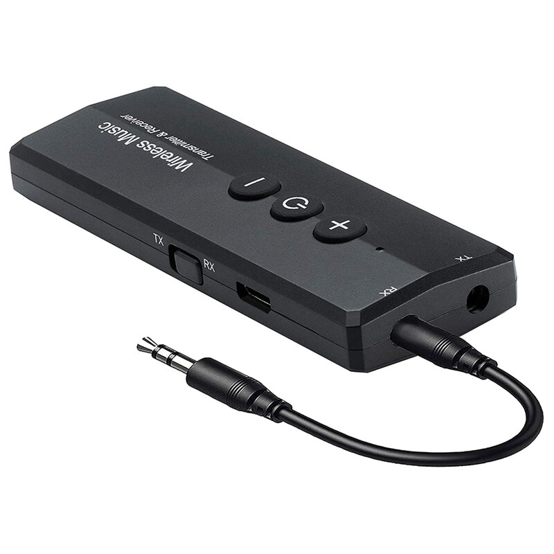 3 In 1 Bluetooth Adapter Audio Draadloze Zender Ontvanger Met 3.5 Mm Kabel Voor Hoofdtelefoon Stereo Speaker Radio Auto: Default Title