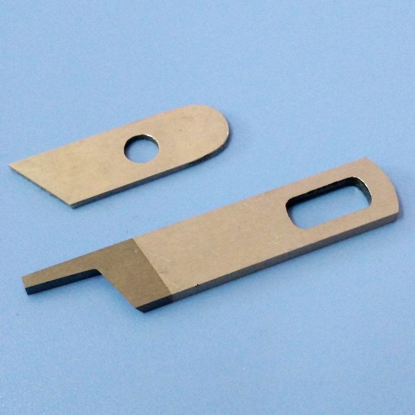 sanger serger overlock maskin 14 cg 754 øvre + nedre kniver kniver  #412585 550449