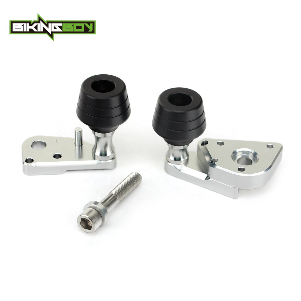 BIKINGBOY Frame Slider for CBR600RR 03-12 05 06 07 08 09 10 11 CBR1000RR Fireblade 04-16 13 14 15 Guard Protector Crash Pads: CBR1000RR 12-16 Sil