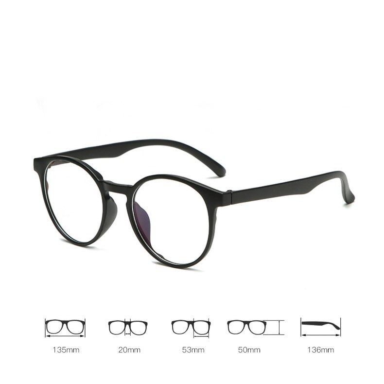 1PC Blue Light Blocking Glasses Unisex Clear Lens Computer Goggles Eyeglasses Men Anti Blue Light Gaming Glasses: MULTI