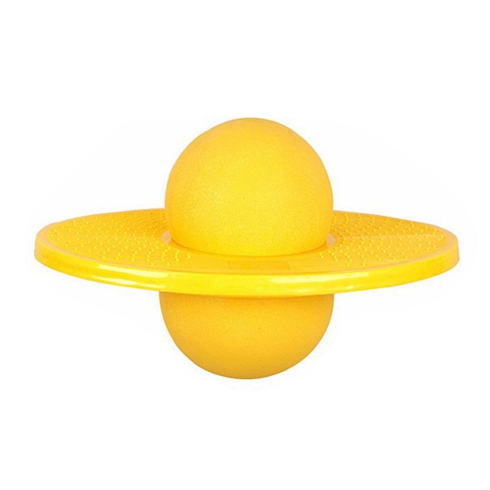 Energiek Oefening Springen Bounce Bal Yoga Fitness Bal Rock Hopper Pogo Hoge Bounce Ruimte Balans Jump Board Springen Speelgoed Kind: Yellow