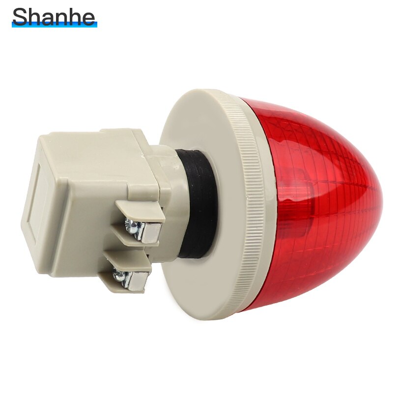 Voyant d'avertissement de type pêche petit signal lumineux LED indicateur de sécurité 12V 24V 110V 220V équipement de machine-outil voyant d'avertissement
