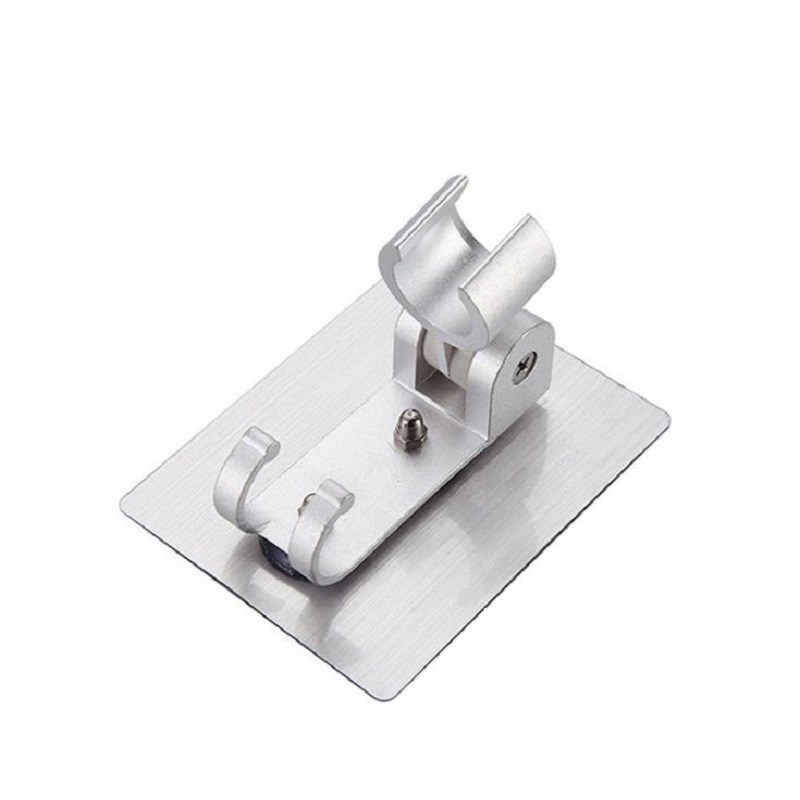 Punch-gratis Douchekop Handset Houder Badkamer Wall Mount Zuig Beugel