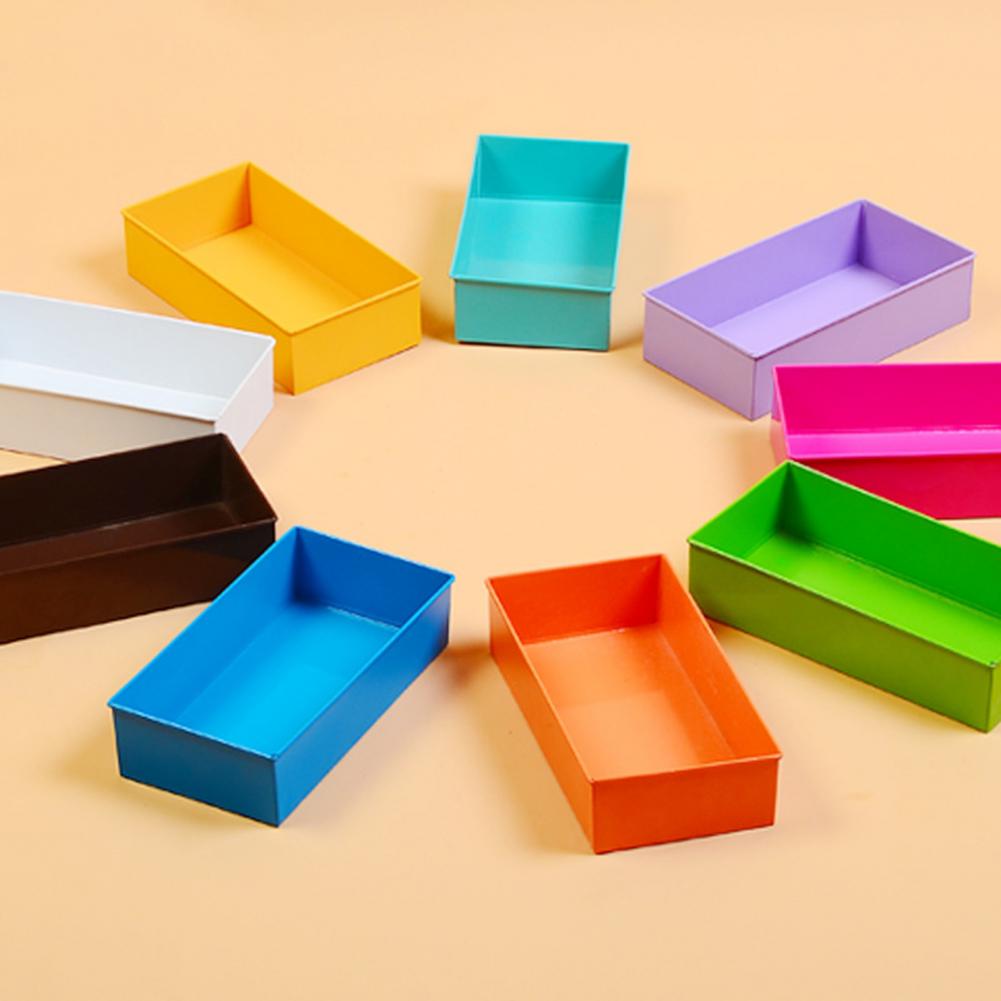 Exquisite Durable Minimalist Style Window Box Iron Flower Pot Rectangular for Yard