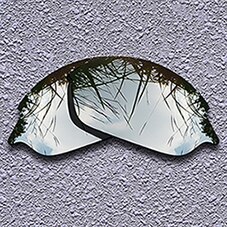 Lentilles polarisantes de rechange pour Oakley Romeo 2 | Lunettes de soleil, plusieurs choix: Silver Titanium