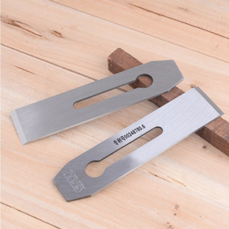 TRANVON Hand Planer Blades Alloy High Speed Steel Woodworking Plane Edge Blade Cutter Saw Blades 183MM*44MM