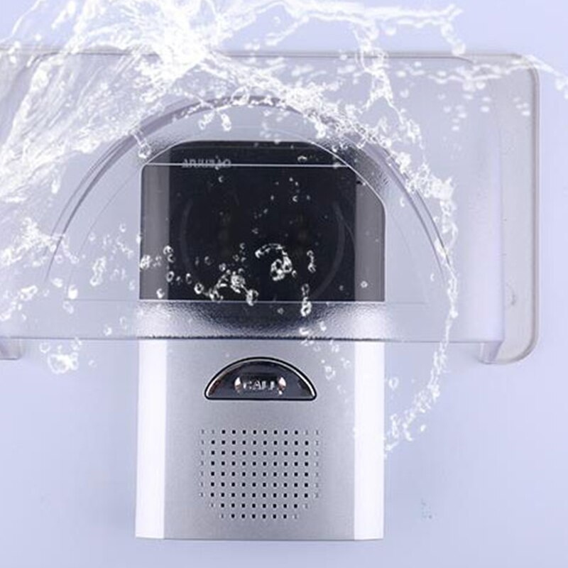 HFSECURITY 115*120*180 mm Waterproof Rain Cover for Door Access Control Reader Rain Shield for Card Reader Fingerprint Reader