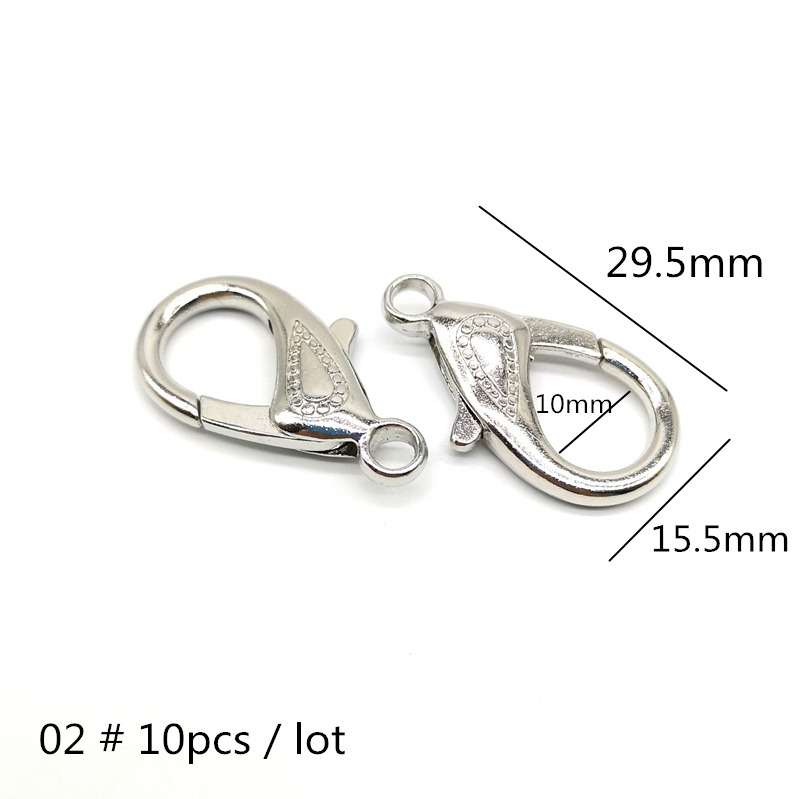 Gepolijste Zilveren Kleur Sleutelhanger Ketting Split Ring Met Korte Ketting Ringen Vrouwen Mannen Diy Kettingen Accessoires # Ys