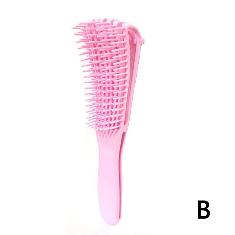 Abody-cepillo de silicona para masaje de cuero cabelludo, cepillo para el pelo con nudo antinudo, tipo pulpo: 2