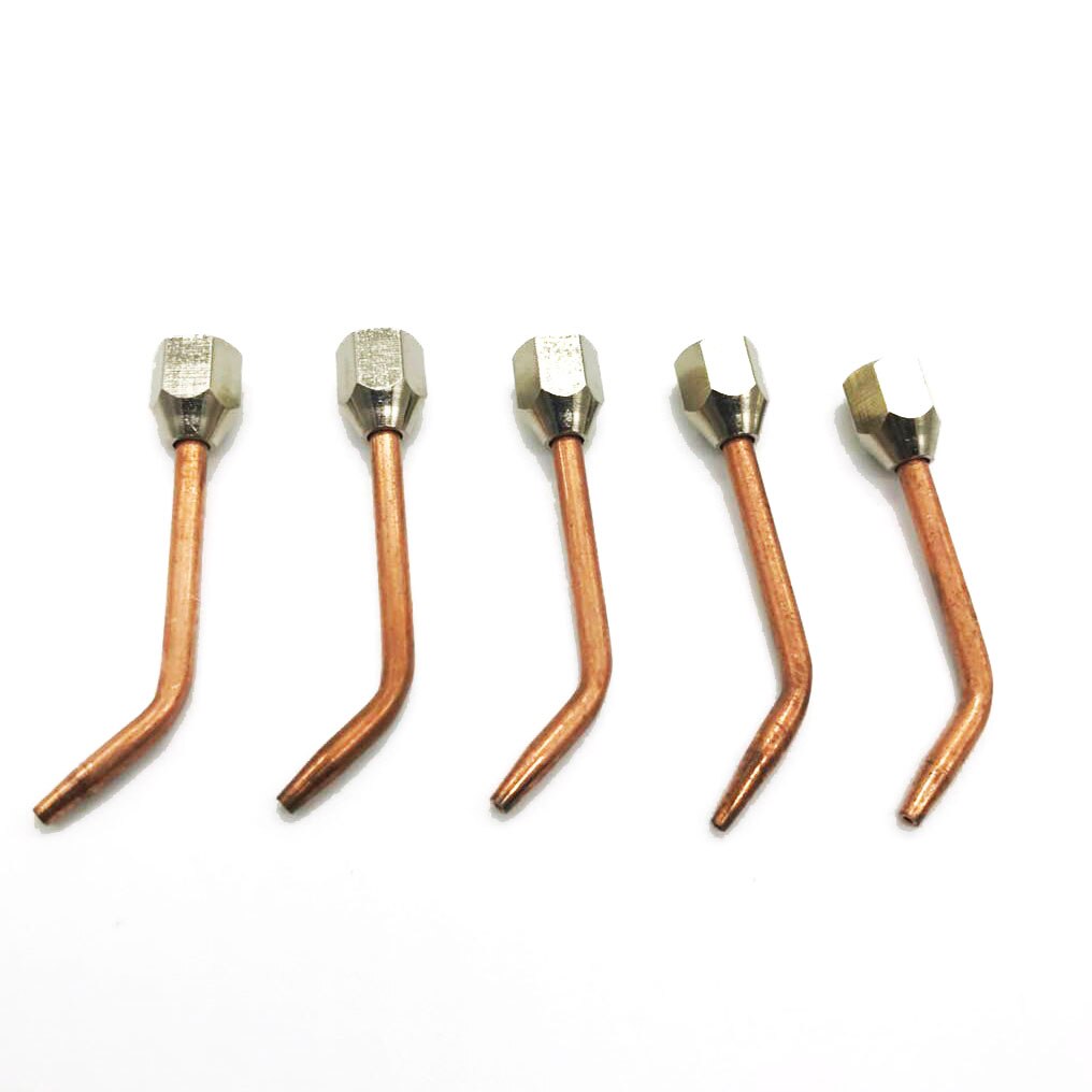 Mini Gas-Brander Gas Lastoorts Voor Zuurstof En Acetyleen Met 5 Tips Gebruikt In Sieraden Gereedschap