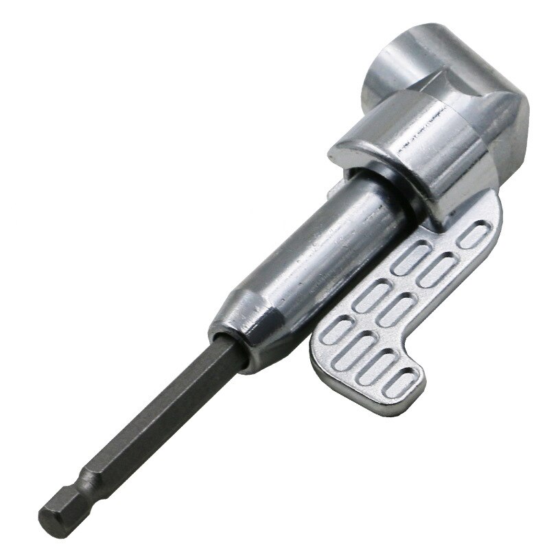 Adjustable 105 Degree Right Angle Driver Screwdriver Hand Tools Set 1/4 Hex Shank For Power Drill Screwdriver Bits Tools: B