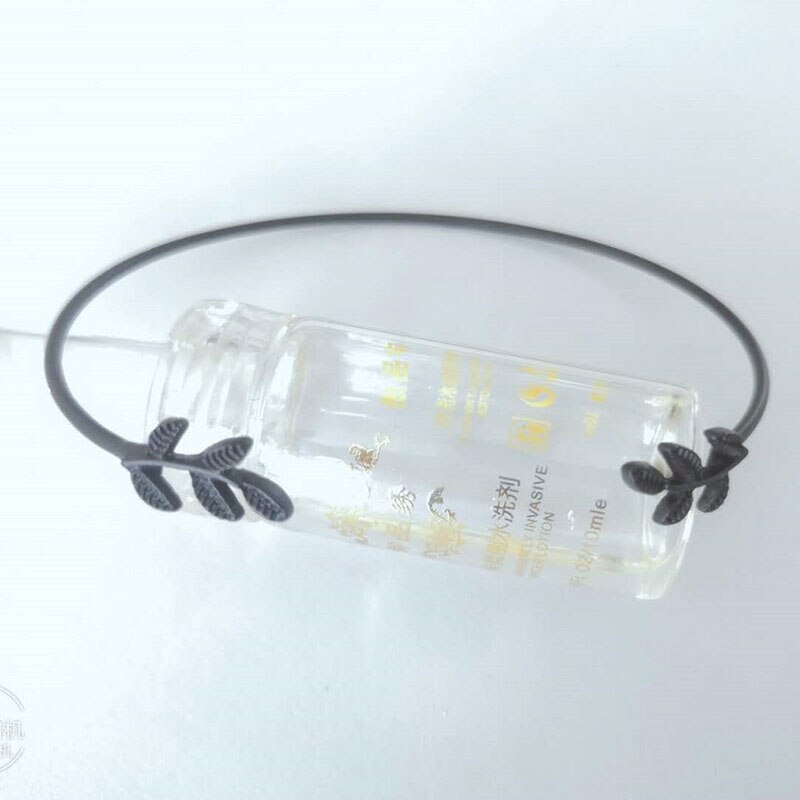 Leaf Bangle, Vintage Open Adjustable Feather Charm Bracelets For Women, Sweet Jewelry,