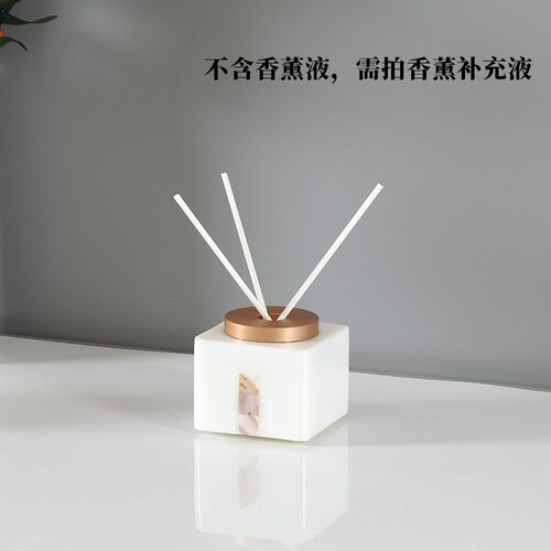 Coquille Résine Salle De Bains Ensemble Rince-bouche Tasse Lotion Bouteille Brosse À Dents Porte-Savon Porte-Boîte à Mouchoirs Aromathérapie Bouteille Boîte De Coton-Tige: aromatherapy bottle