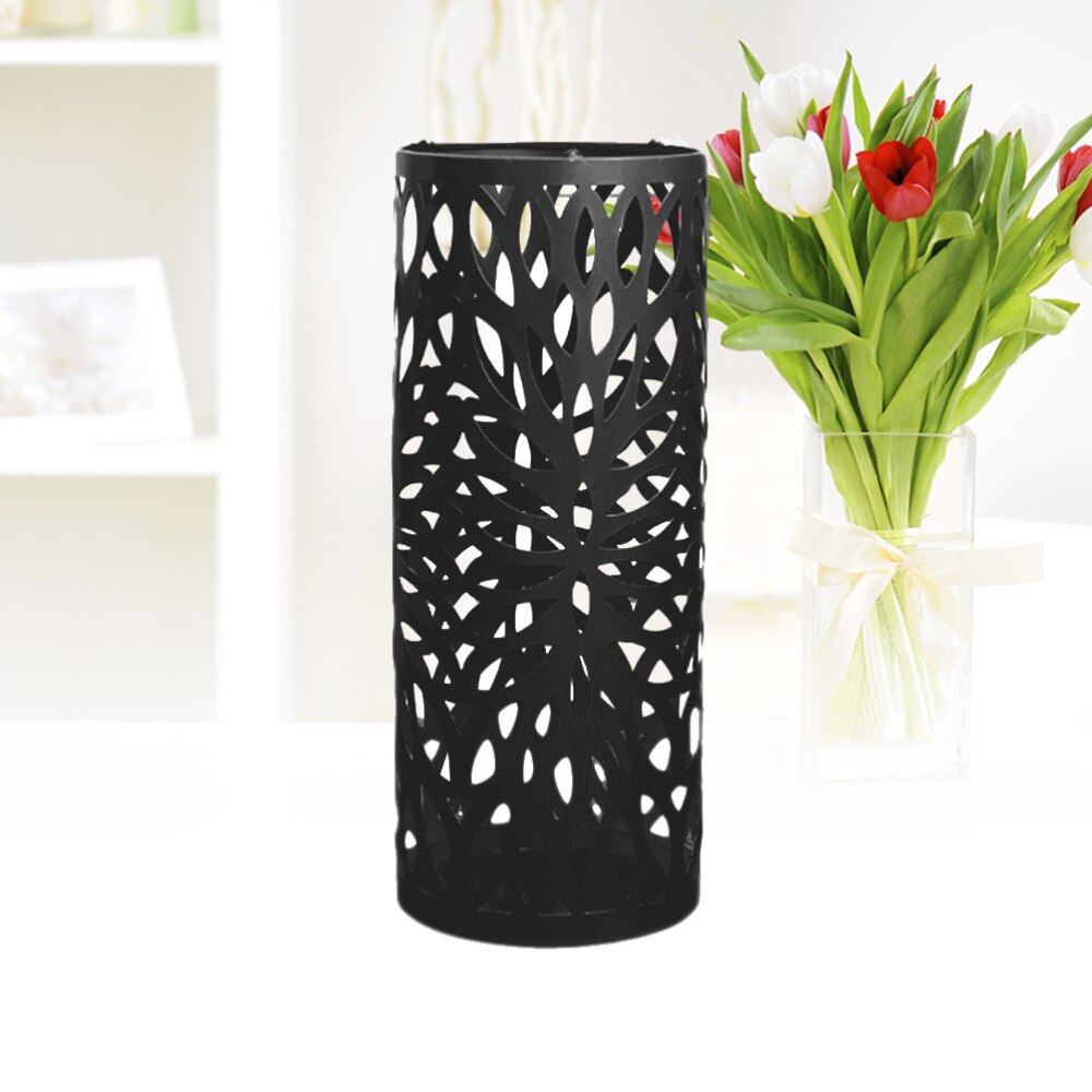 Soporte de hierro para almacenamiento de paraguas, accesorio hueco de Metal antioxidante, organizador de 8 capacidad para oficina y restaurante en casa