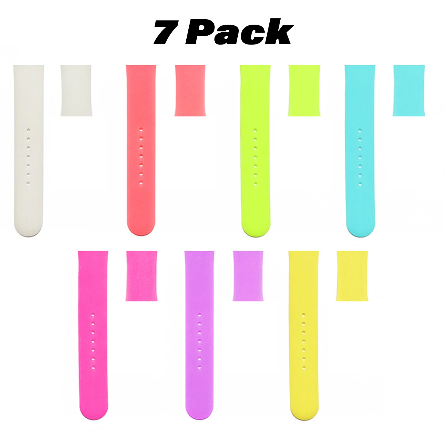 Bracelet lumineux en Silicone pour Apple Watch, Ultra 2, 49mm, 45/41mm, Sport, pour Iwatch 8 7 6 5 4 Se 44mm 42mm 40mm 38mm: XS / Olive foncé