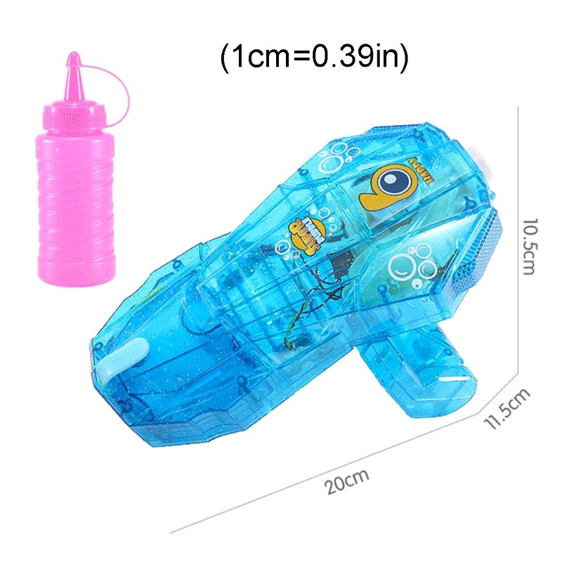 Elektryczna maszyna robić baniek mydlanych nadgarstków kolorowa bańka dynamiczny efekt muzyczny fajne oświetlenie automatyczne bulgotanie dzieci zabawki robić zabawy na zewnątrz dzieci Bi