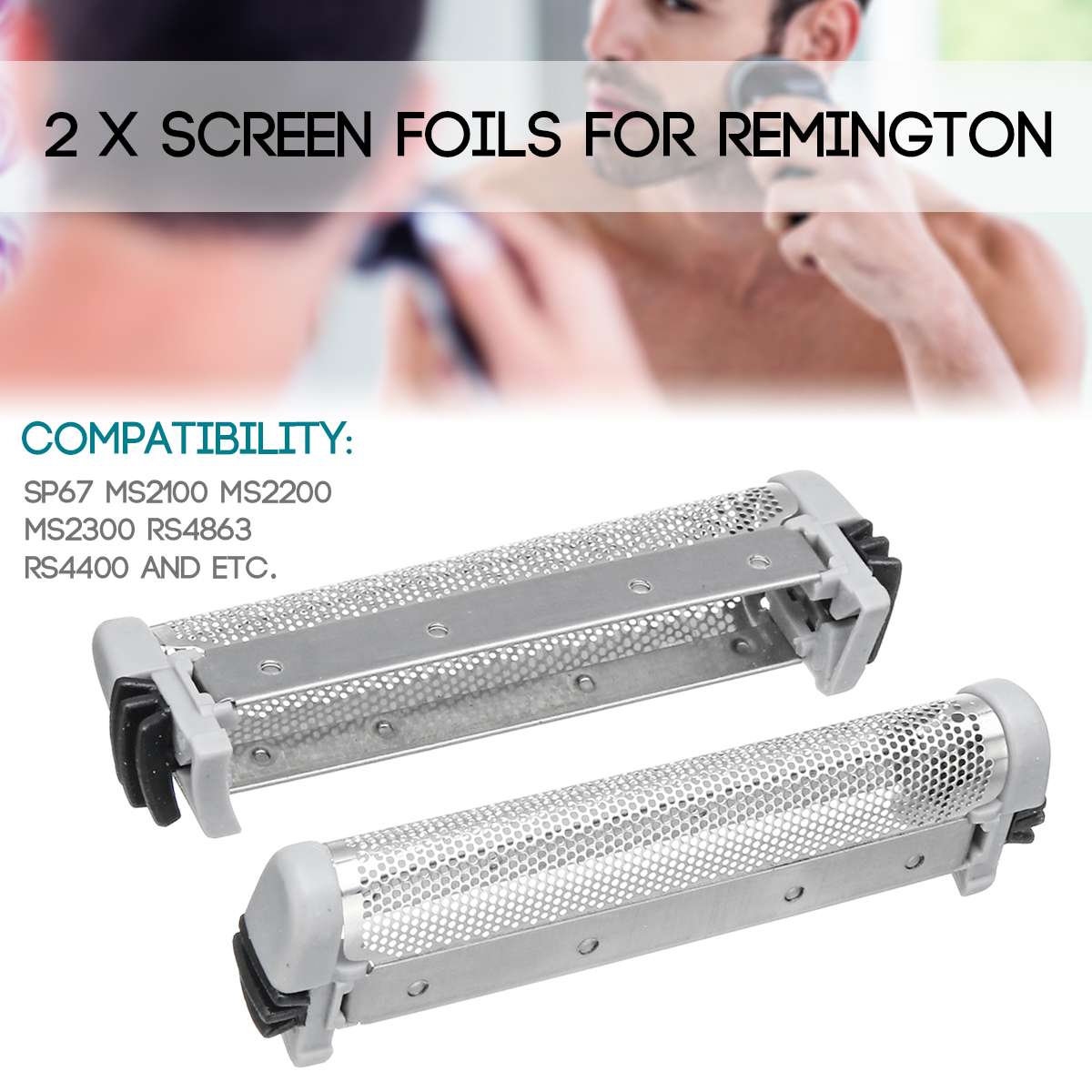 2 X Scherm Folie Voor Remington Scheerapparaat SP67 MS2100 MS2200 M S2300 RS4863 RS4400
