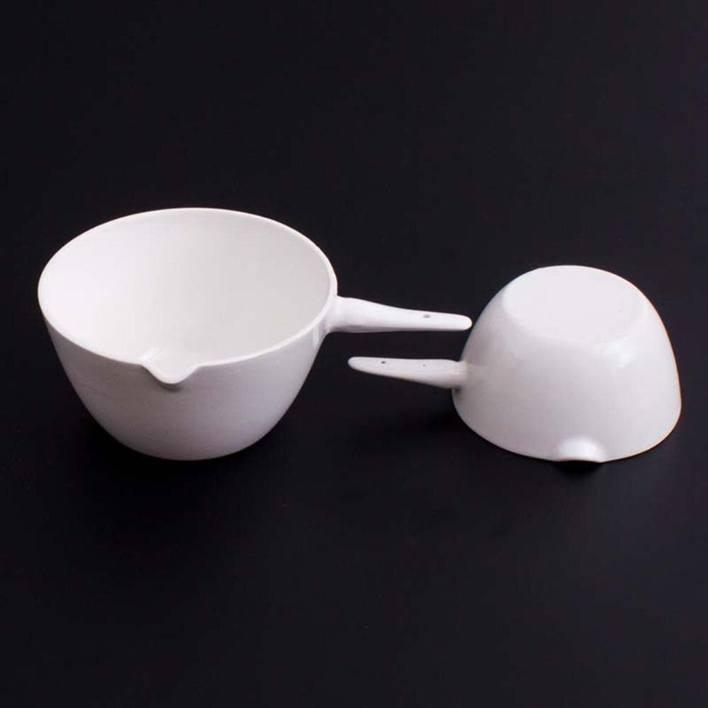 Outils expérimental évaporation liquide poignée en céramique plat d'évaporation fournitures de chimie de laboratoire durables