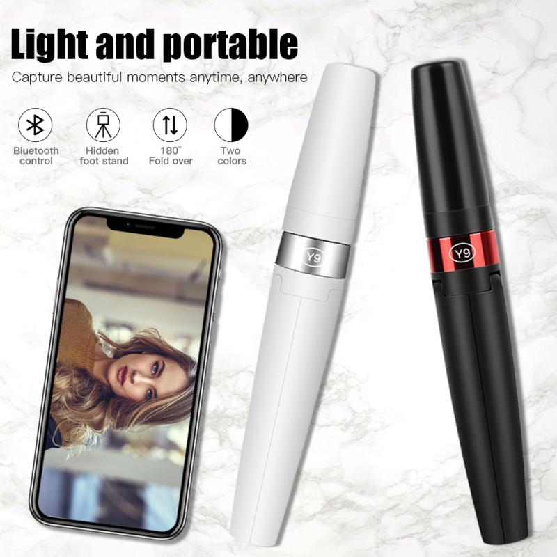 Y9/Y11 3In1 Selfie Stick con treppiede Wireless Bluetooth 4.0 supporto per telefono cellulare monopiedi pieghevoli universali per Smartphone