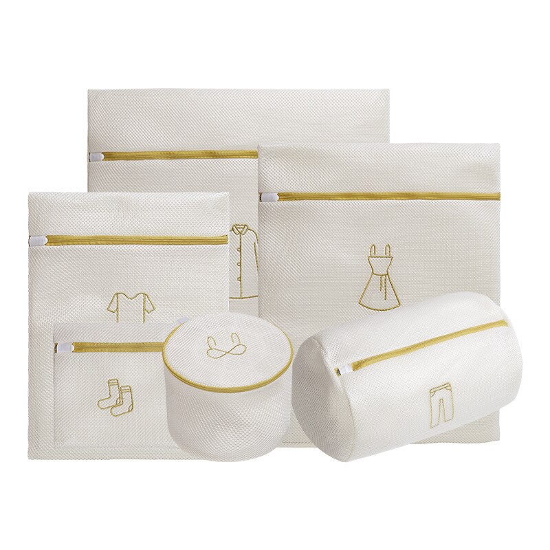 Sac à linge épais pour vêtements sales, filet de lavage, Protection des vêtements, filtre, soutien-gorge, sous-vêtements, pochette à linge avec fermeture éclair