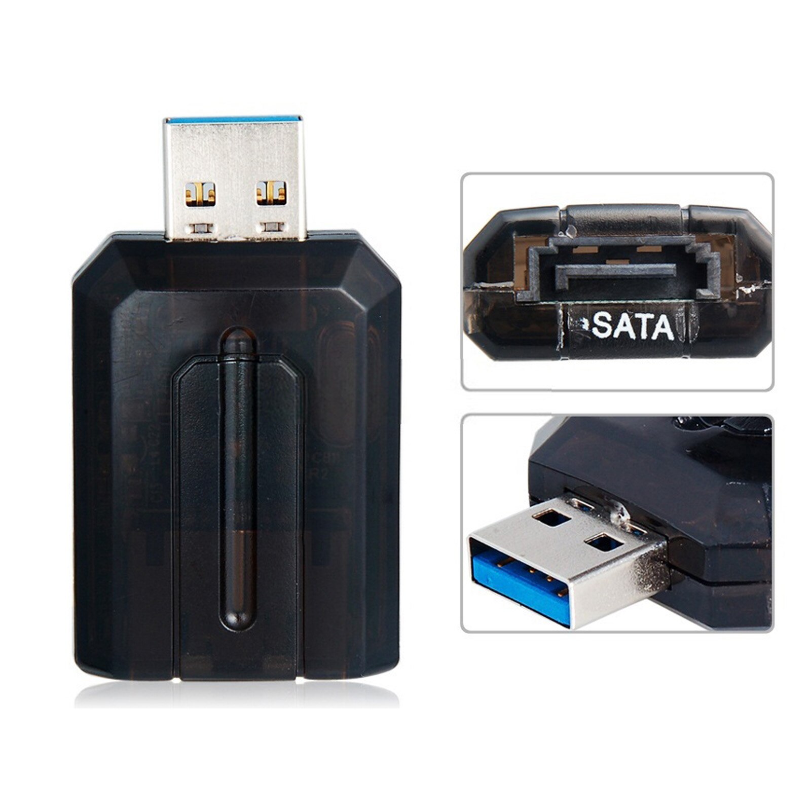 Zihan USB 3.0 to internal SATA 7pin 3Gbps Convertor Adapter for 2.5" 3.5" hard disk
