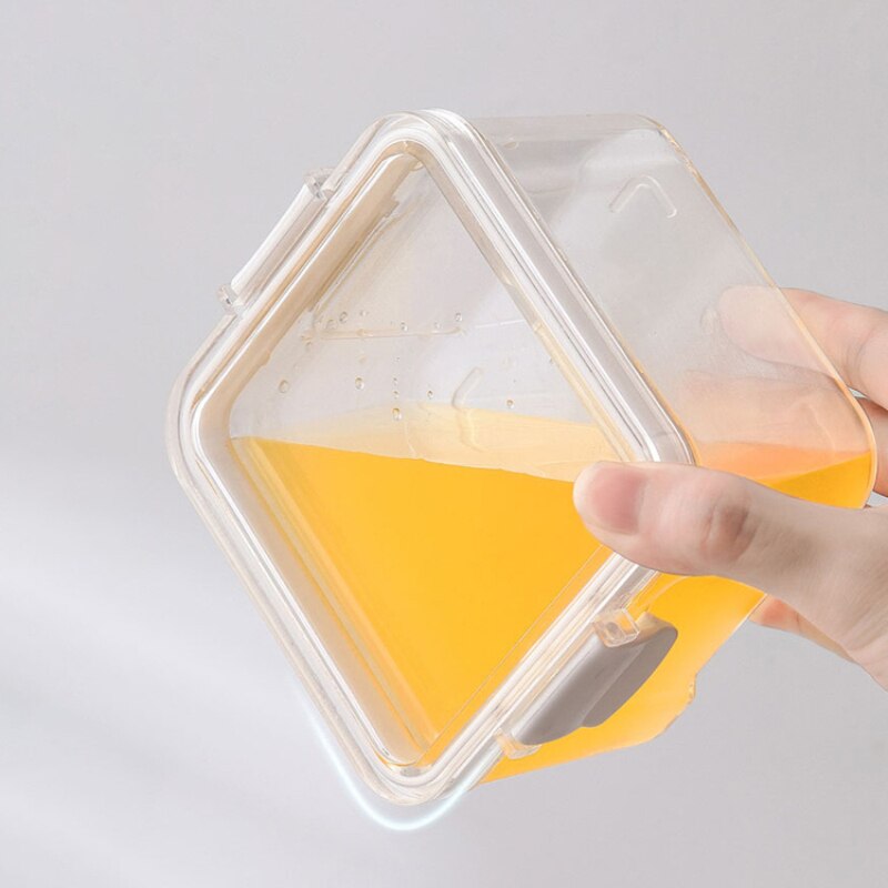 460/700 Small Food Containers Transparent Sealed Storage Box Kitchen Storage Nut Snack Storage Tank Airtight Pantry Organizer