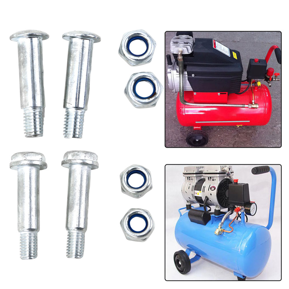 Air Compressor Wheel Screw Nut Air Compressor Caster Wheel Apare Parts For 12mm Inner Hole Air Compressor Caster Wheel Accessory